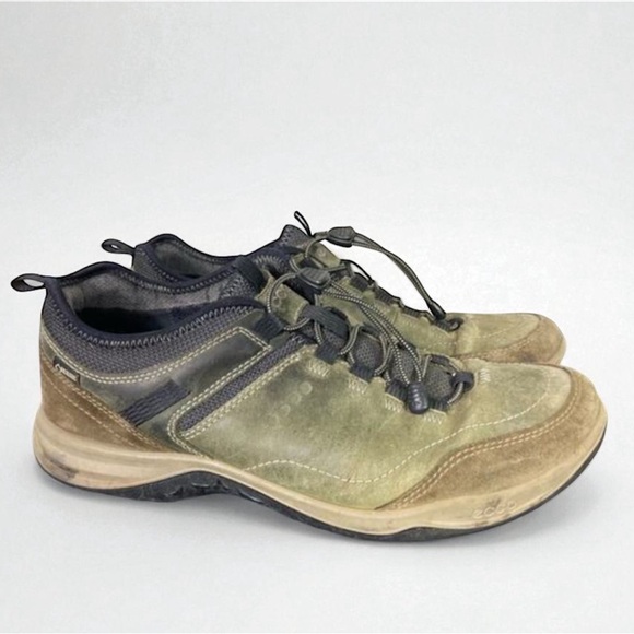 ECCO Espinho GTX Men's Hiking‎ Shoes Size 13 Multicolor Yak Leather Waterproof - Picture 1 of 12
